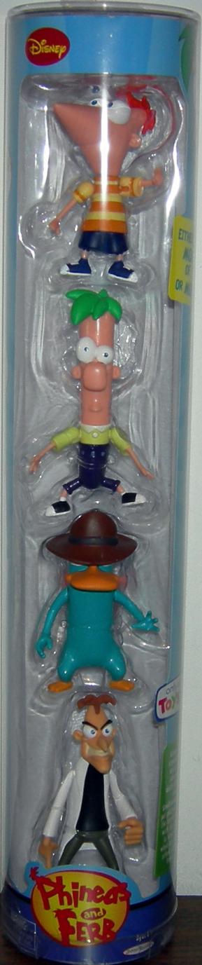 Phineas and Ferb 4-Pack