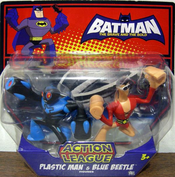 Plastic Man & Blue Beetle (Action League)