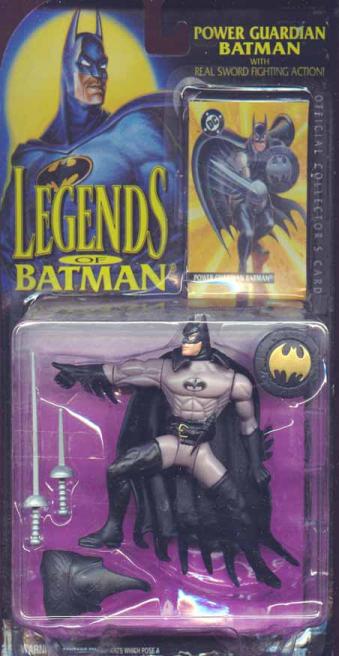 1994 DC Kenner Figure Legends of Batman Power Guardian Sword Card for sale online 
