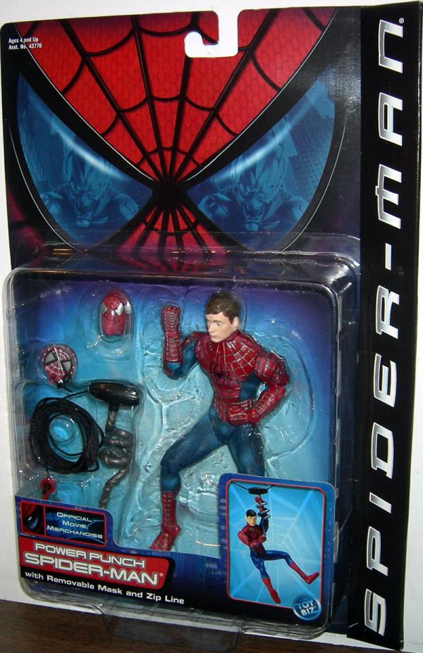 Power Punch Spider-Man Movie Action Figure Toy Biz
