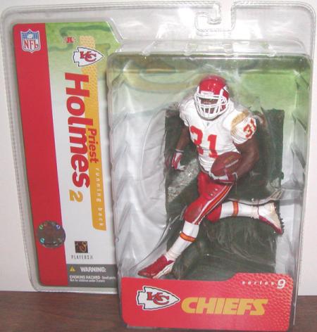 Priest Holmes (series 9, white jersey with red pants)
