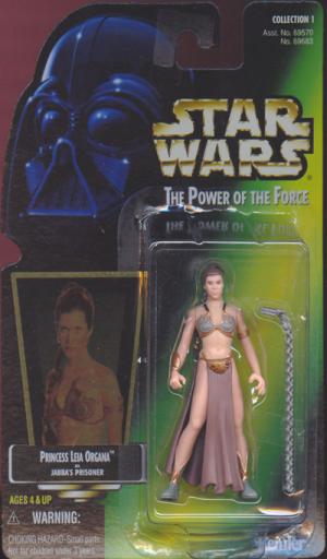 Princess Leia Organa as Jabba's Prisoner (green card)