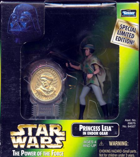 Princess Leia in Endor Gear (with coin)
