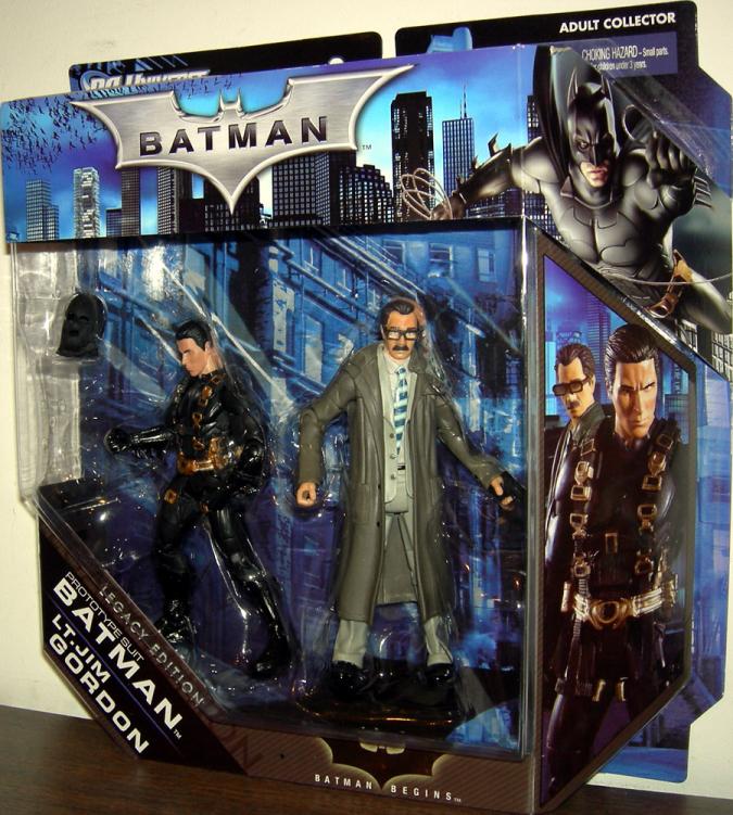 Prototype Suit Batman and Lt Jim Gordon, DC Universe