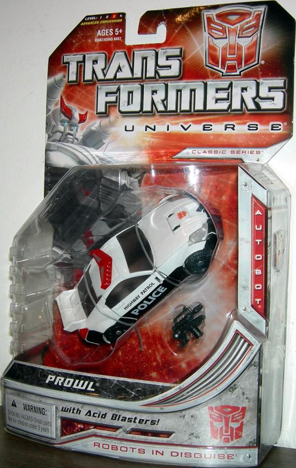 Prowl with Acid Blasters (Transformers Universe)