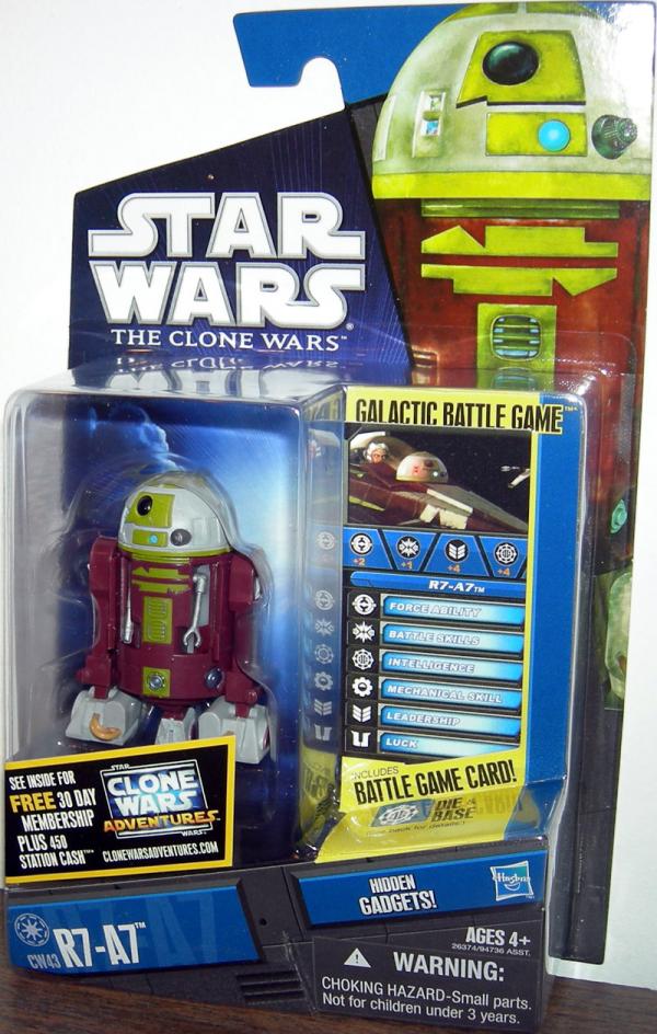 R7-A7 CW43 Star Wars Action Figure Hasbro