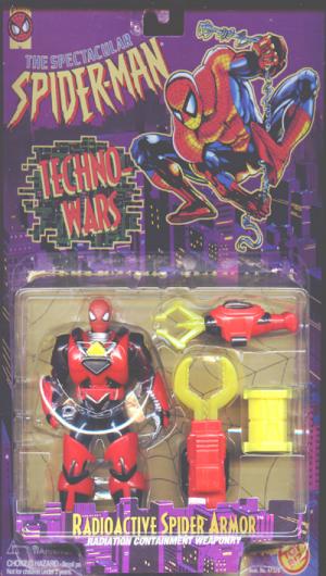 Radioactive Spider Armor Spider-Man (Spectacular, Techno-Wars)