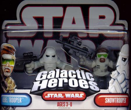 Rebel Trooper & Snowtrooper (Galactic Heroes)