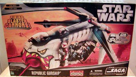 Republic Gunship (Clone Wars, The Saga Collection)