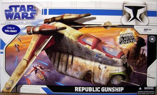 Republic Gunship (The Clone Wars, Wal-Mart Exclusive)