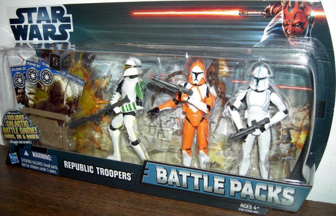 Republic Troopers 3-Pack (Battle Packs)