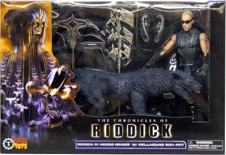 Riddick in Necro Armor and Hellhound Boxed Set