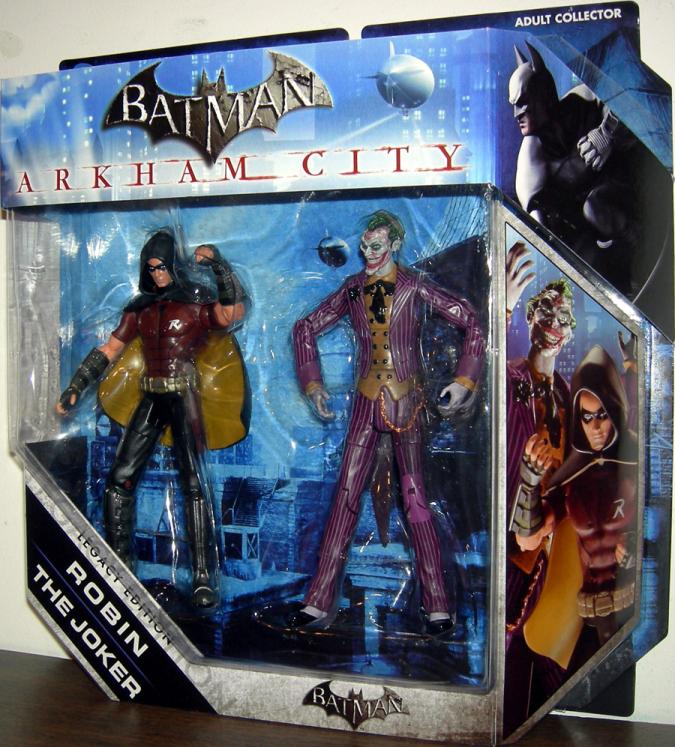 Robin & The Joker (DC Universe, Legacy Edition, Arkham City)