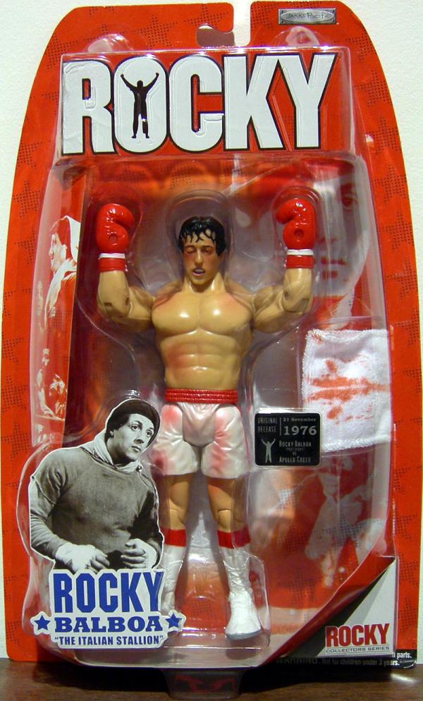Rocky Balboa vs. Apollo Creed (post fight)
