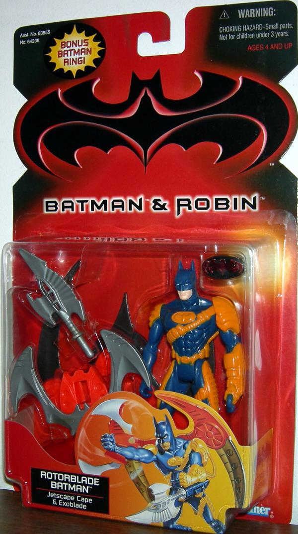 Rotorblade Batman (Batman & Robin, with bonus Batman ring)