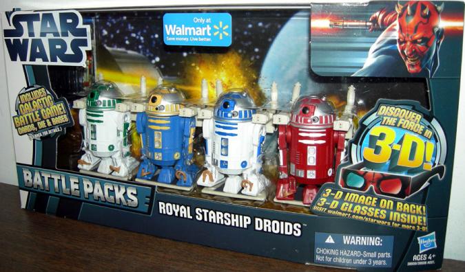Royal Starship Droids 4-Pack (Walmart Exclusive)