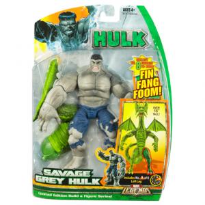 Savage Grey Hulk (Marvel Legends Fin Fang Foom series)