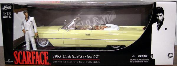 Scarface 1963 Cadillac Series 62 (1:18 scale die-cast)