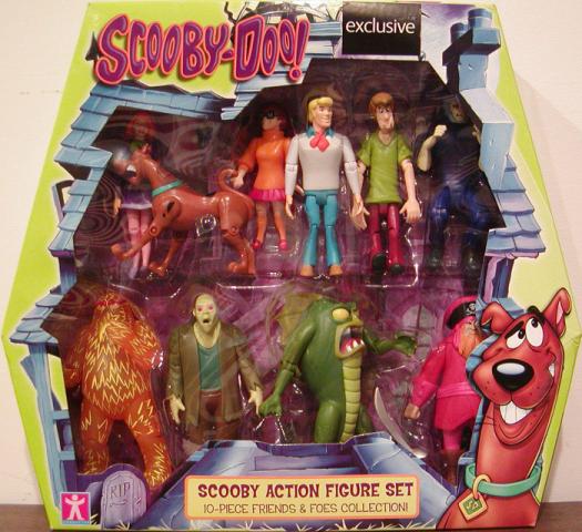 Scooby-Doo Action Figure Set 10-Pack