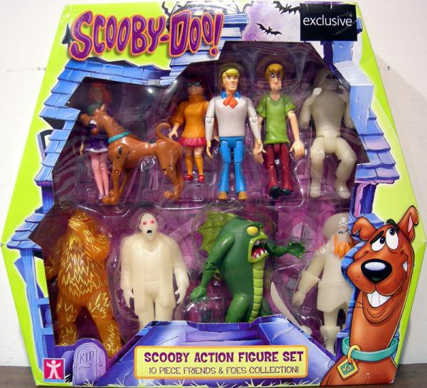 Scooby-Doo Action Figure Set 10-Pack (series 2)