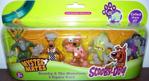Scooby & The Monsters 5 Figure Pack (Mystery Mates)