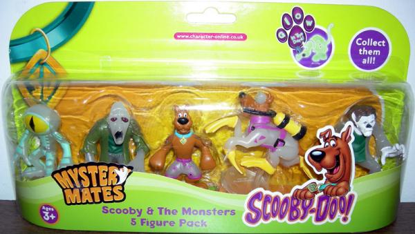 Scooby & The Monsters 5 Figure Pack (Mystery Mates, series 2)