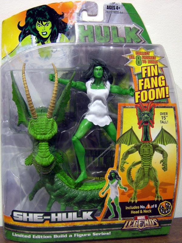 She-Hulk (Marvel Legends Fin Fang Foom series)