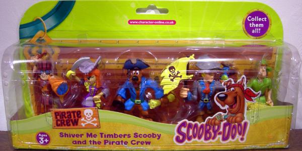 Shiver Me Timbers Scooby and the Pirate Crew 5-Pack (series 1)