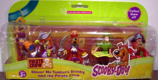 Shiver Me Timbers Scooby and the Pirate Crew 5-Pack (series 2)