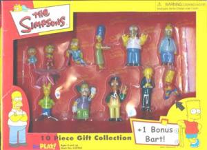 Simpsons 10 Piece PVC Gift Collection