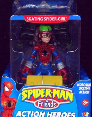 Skating Spider-Girl