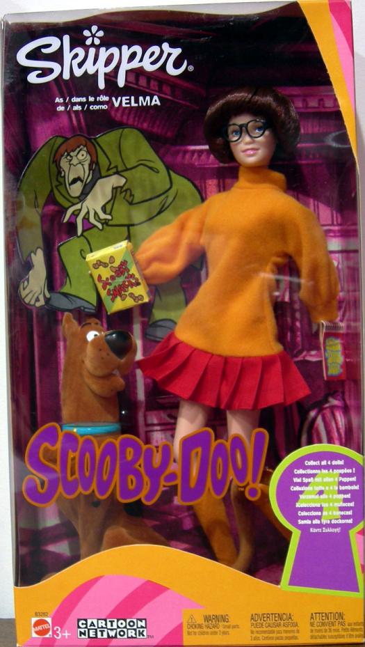 Skipper Velma Scooby-Doo doll action figure