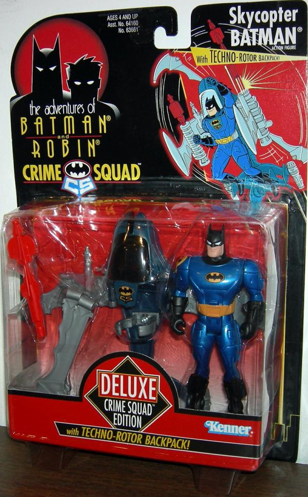 Skycopter Batman (the adventures of Batman and Robin, Crime Squad)