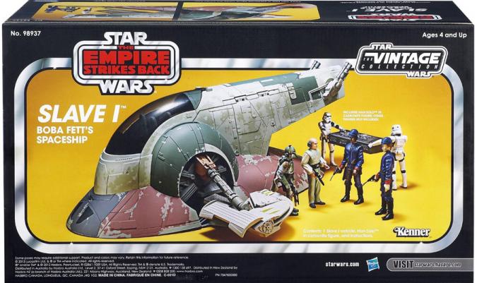 Empire Strikes Back Slave I Boba Fett's Spaceship Vehicle (Exclusive)