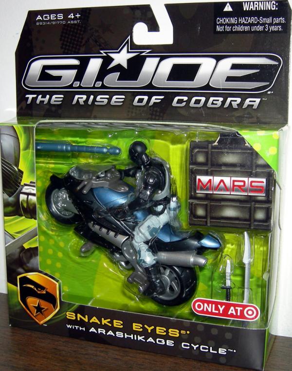 Snake Eyes with Arashikage Cycle (The Rise of Cobra)
