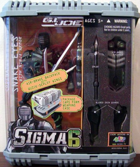 Snake Eyes with ninja armor (Sigma 6)