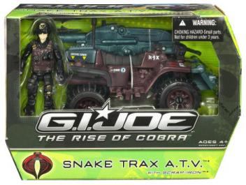 Snake Trax A.T.V. with Scrap-Iron (The Rise of Cobra)