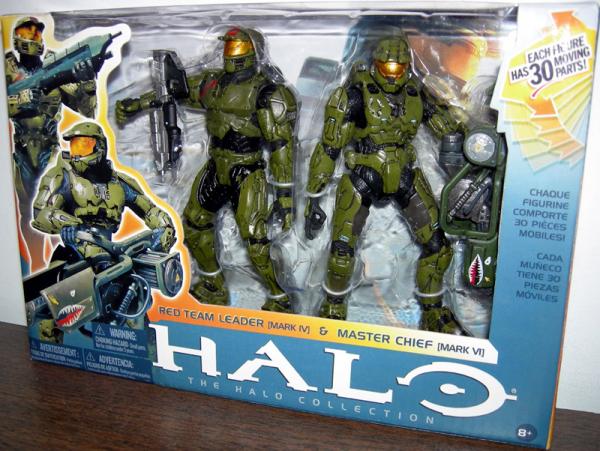 Red Team Leader and Master Chief 2-Pack