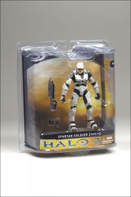 Spartan Soldier (Halo 3, Mark VI, white)