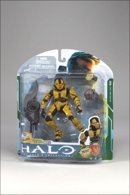 Spartan Soldier CQB (Halo 3, gold, FYE Suncoast Exclusive)
