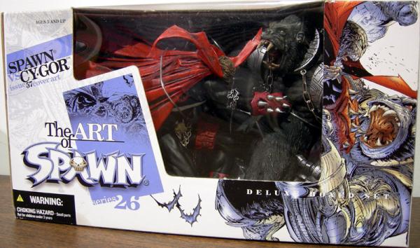 Spawn vs Cy-Gor issue 57 cover art Deluxe Boxed Set