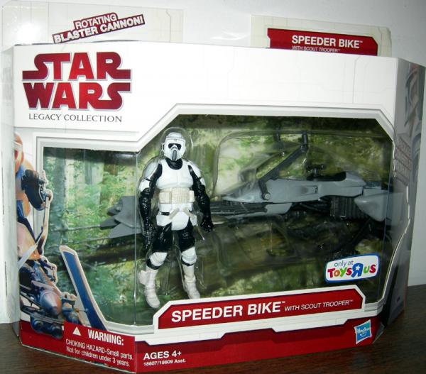 Speeder Bike with Scout Trooper (Legacy Collection)