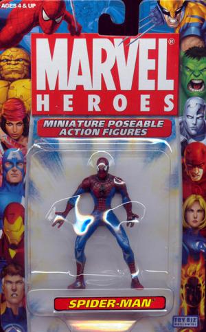 Spider-Man (Miniature Poseable Action Figure)