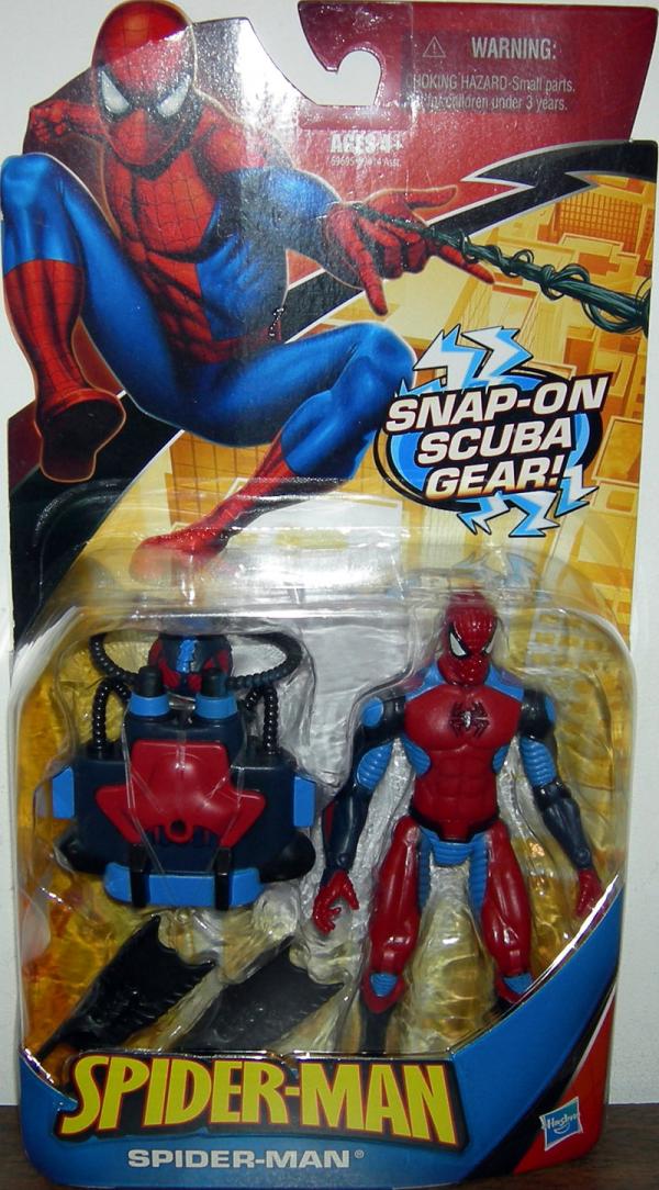 Spider-Man (with snap on scuba gear)