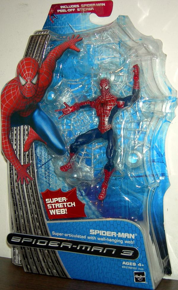 Spider-Man (Super-articulated with wall-hanging web, Spider-Man 3)