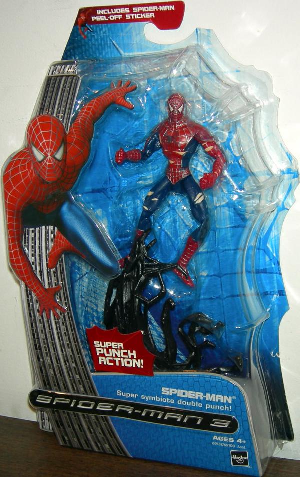 Spider-Man with super symbiote double punch (Spider-Man 3)