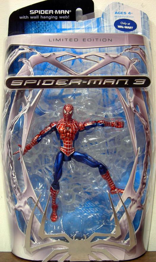 Spider-Man with wall hanging web (Spider-Man 3 Limited Edition)