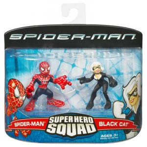 Spider-Man & Black Cat (Super Hero Squad)