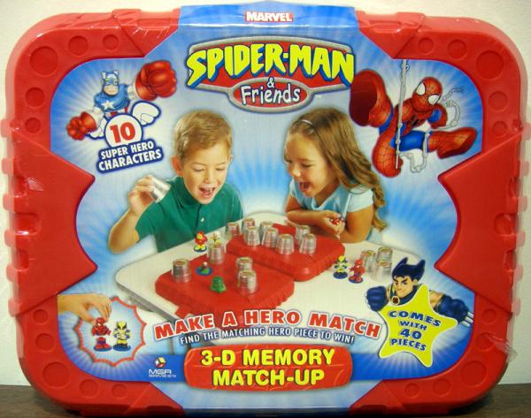 Spider-Man & Friends 3-D Memory Match-Up