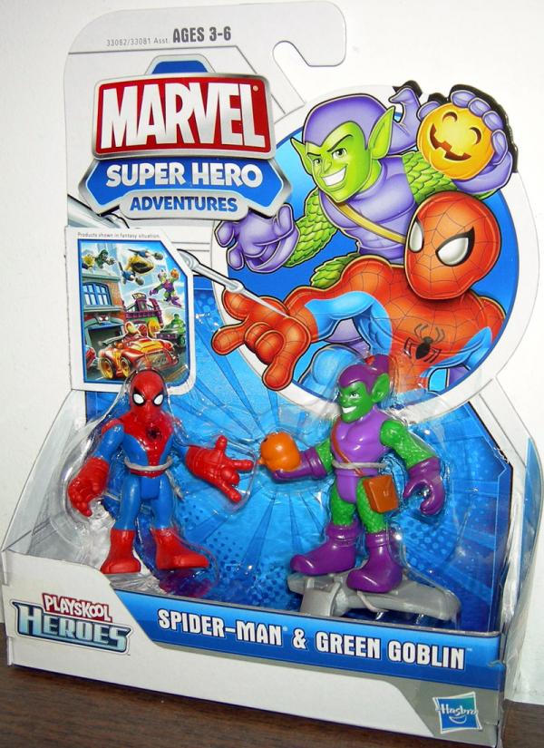 Spider-Man & Green Goblin (Playskool Heroes)